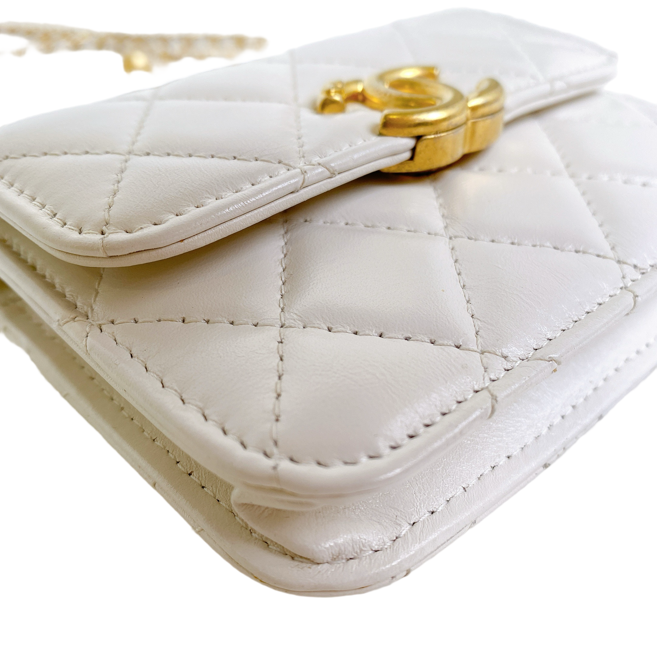 CHANEL WHITE MINI