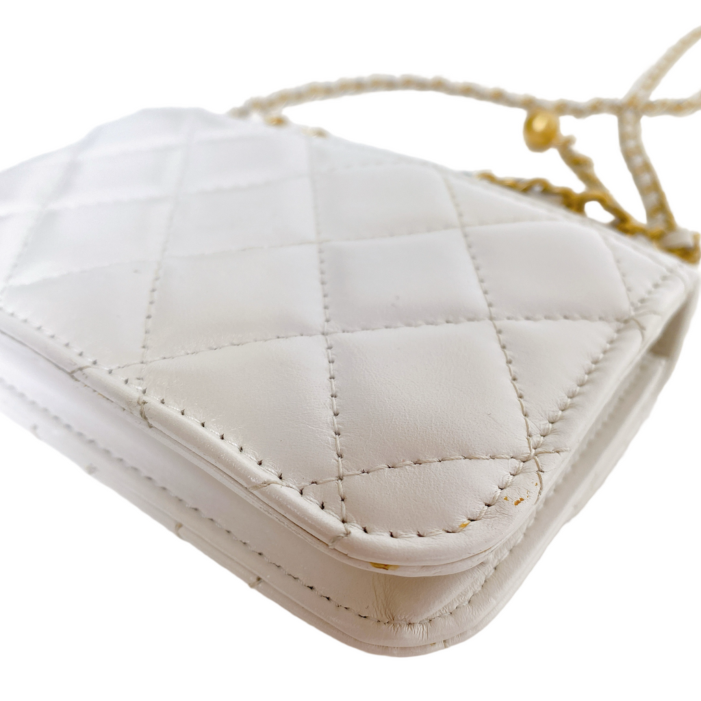 CHANEL WHITE MINI