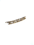 CHANEL CC Logo Gold Tone Hair Clip