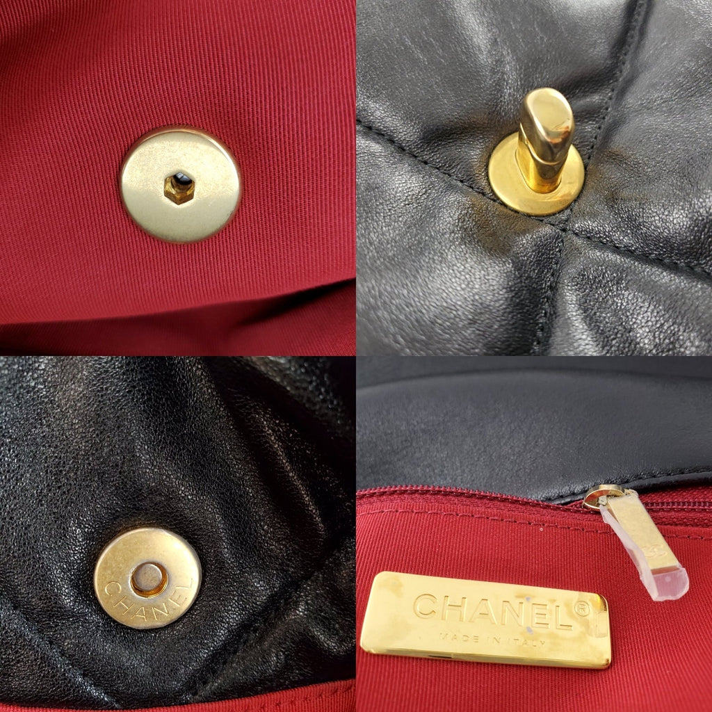 CHANEL 19 Maxi Goatskin Quilted 2020 Chain Shoulder Bag