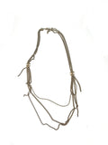 CHANEL Gold Triple Strand Strass 2016 Long Necklace