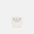 Chanel Tiny Square Clutch on Chain