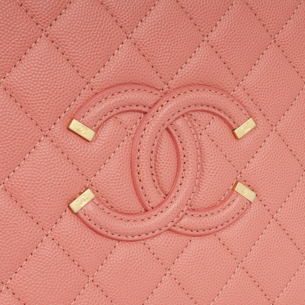 Chanel Filigree CC Vanity Case - Medium