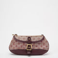 Louis Vuitton Burgundy Monogram Pochette Mini Anne Sophie