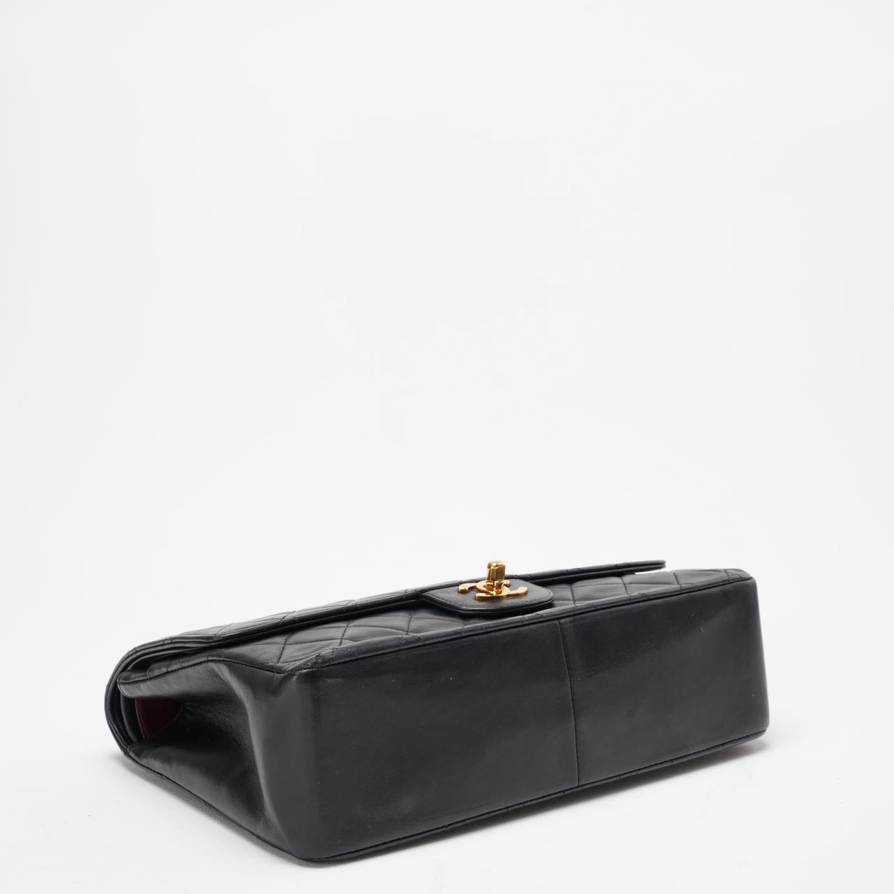 Chanel Vintage Black Timeless Classic Flap Bag 1990s