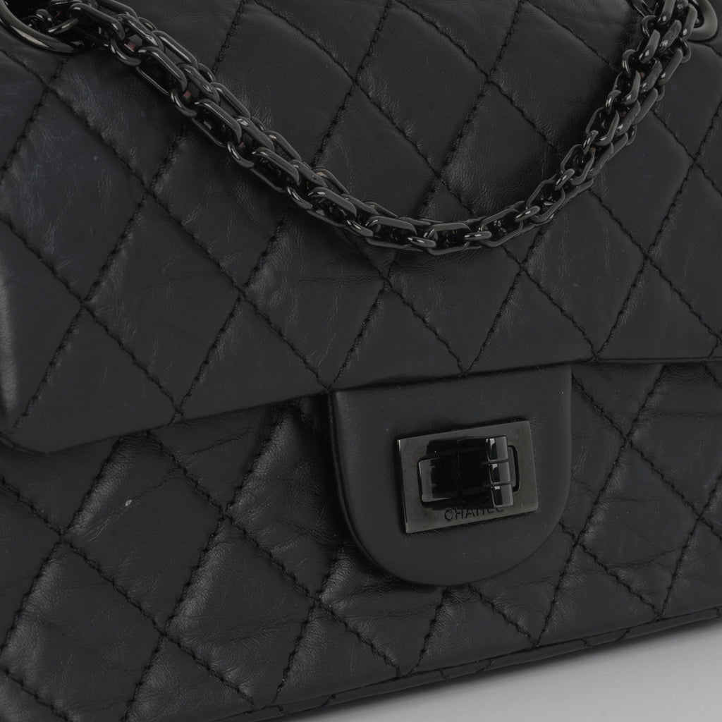 Chanel 2.55 Reissue 224 - So Black