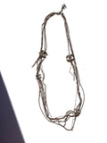 CHANEL Gold Multi Strand Strass 2017 Long Necklace