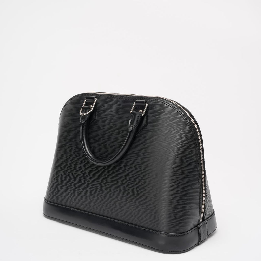 Louis Vuitton Black Epi Alma PM Bag 2014