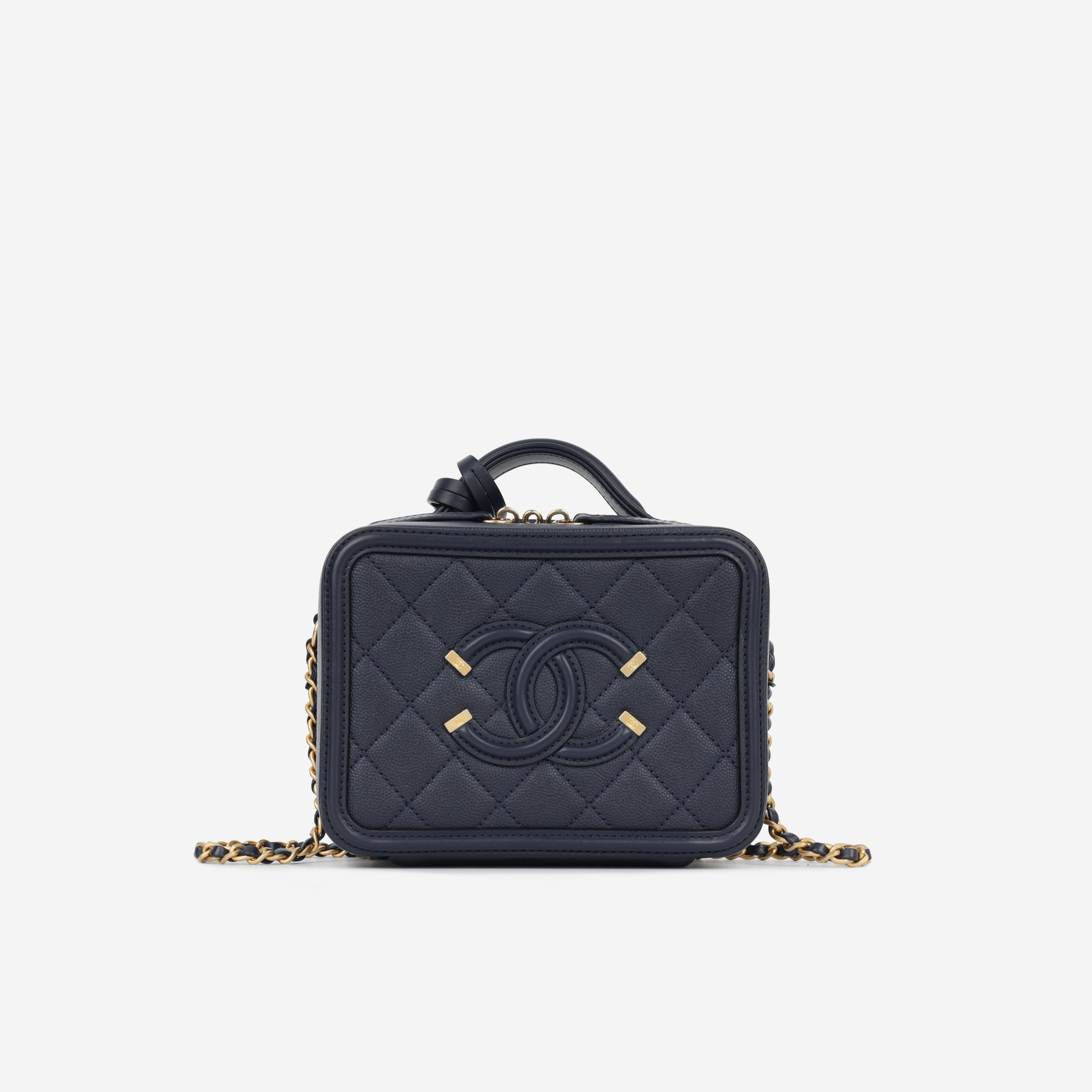 Chanel Filigree CC Vanity Case - Small