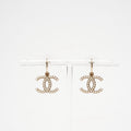 Chanel Pearl CC Drop Earrings