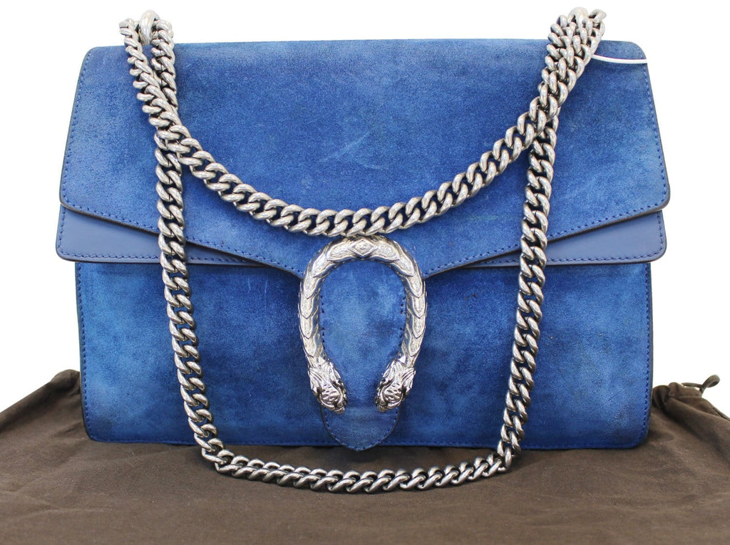 GUCCI Dionysus Suede Leather Medium Shoulder Bag