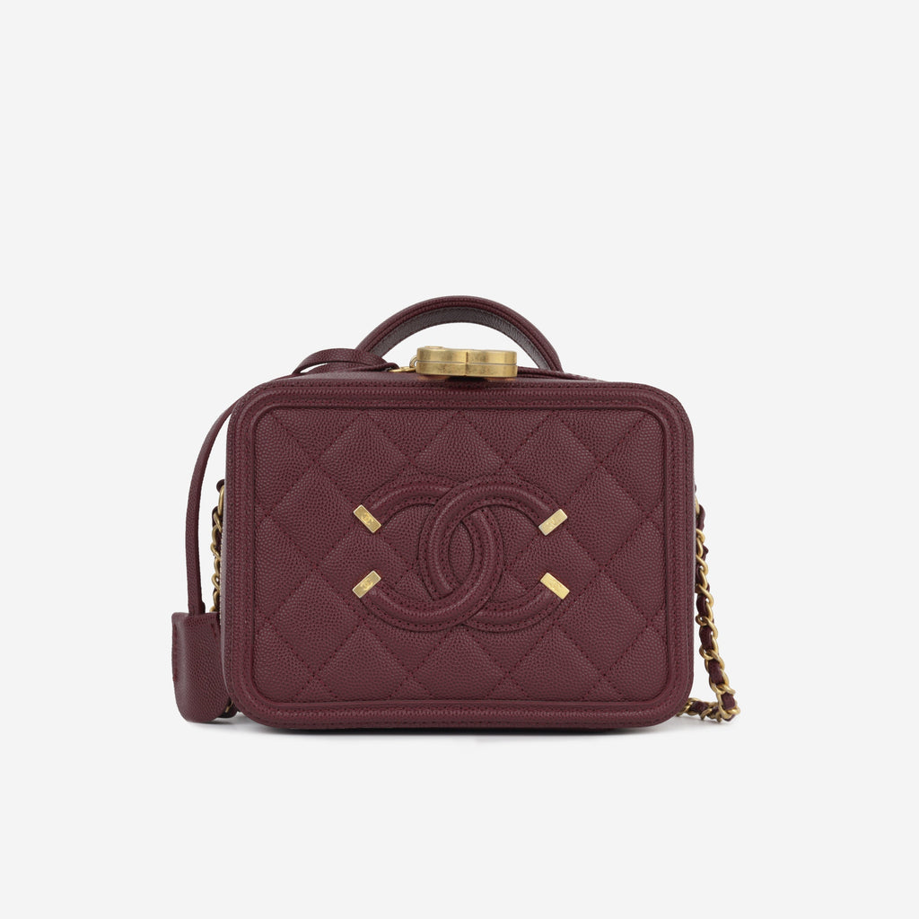 Chanel Filigree CC Vanity Case - Small