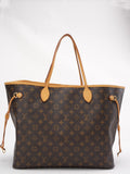 Louis Vuitton Monogram Neverfull GM Tote Bag 2007
