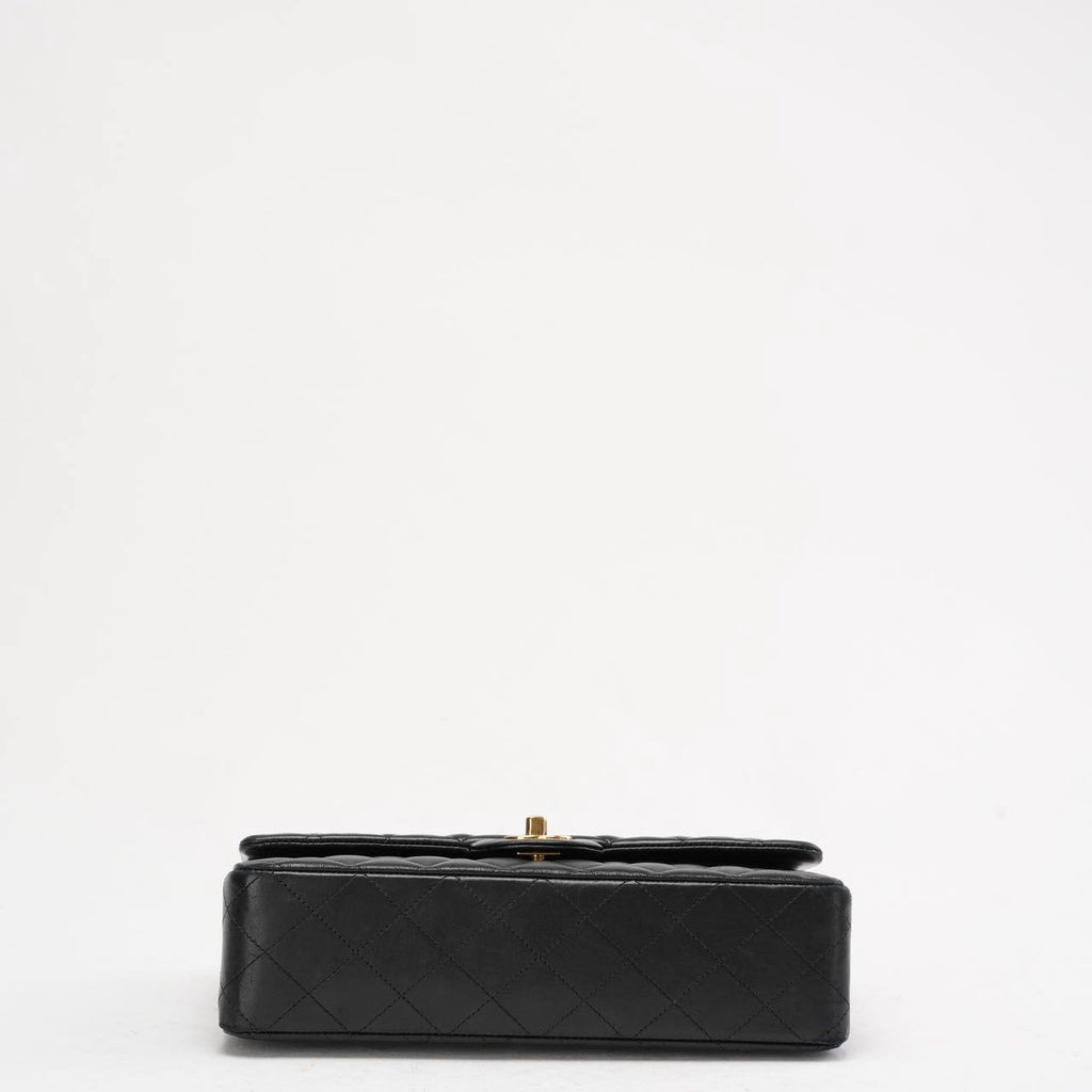 Chanel Black Classic Medium Double Flap Bag Lambskin 2014 Teil 1 (Copy) (Copy)