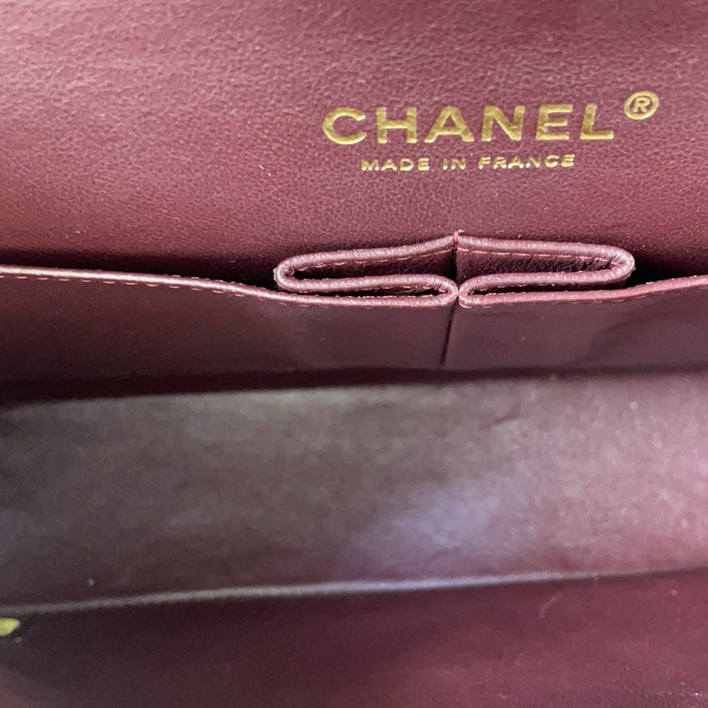 Chanel Black Classic Medium Double Flap Bag Lambskin 2014 Teil 1