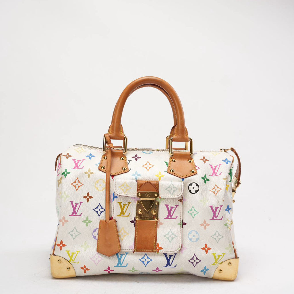 Louis Vuitton Speedy 30 Multicolor Takashi Murakami 2007