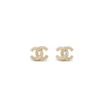 Chanel Classic CC Stud Earrings
