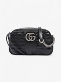 Gucci GG Marmont Black Calfskin Leather Small