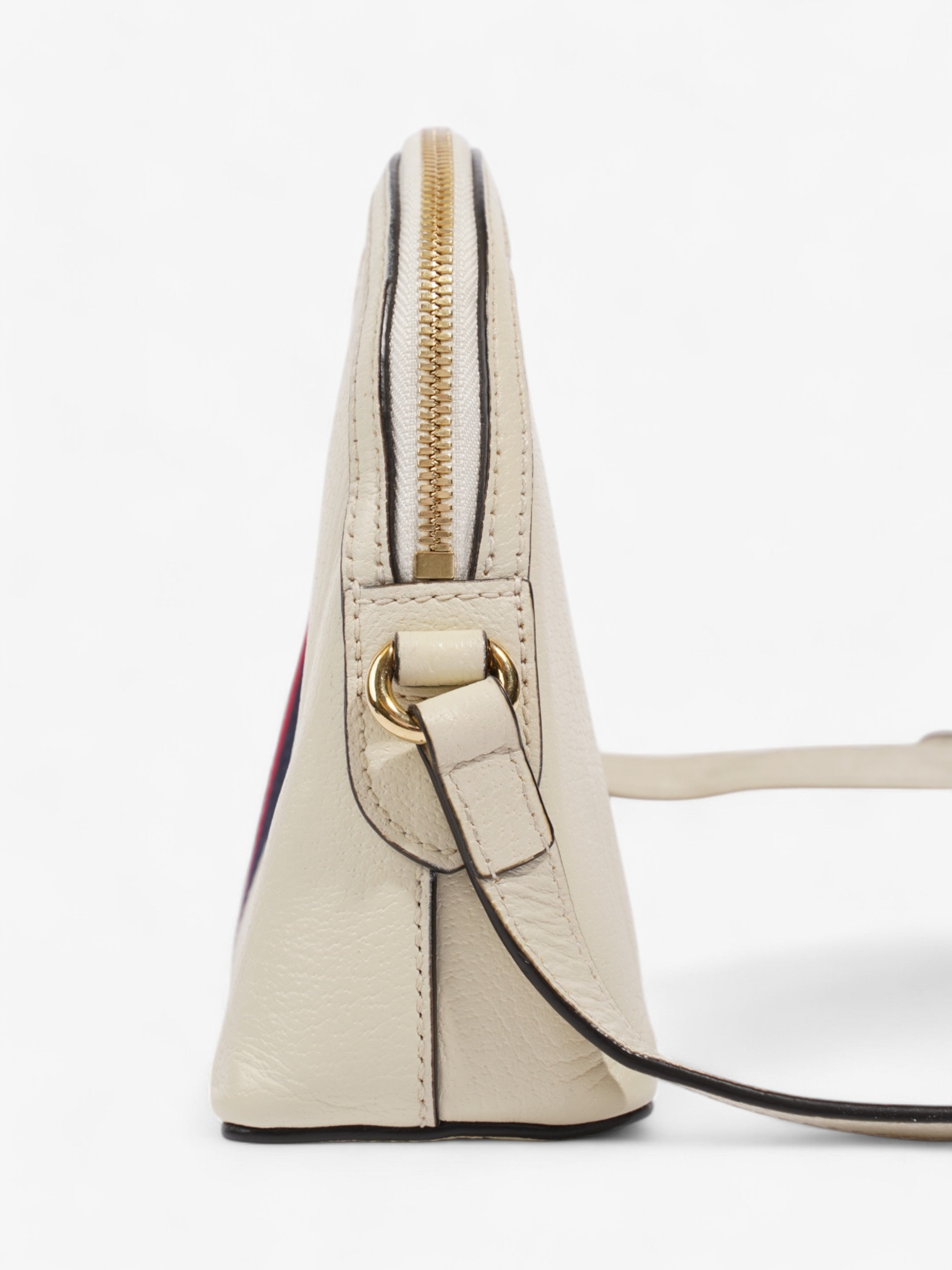Gucci Ophidia Dome White / Blue / Red Leather