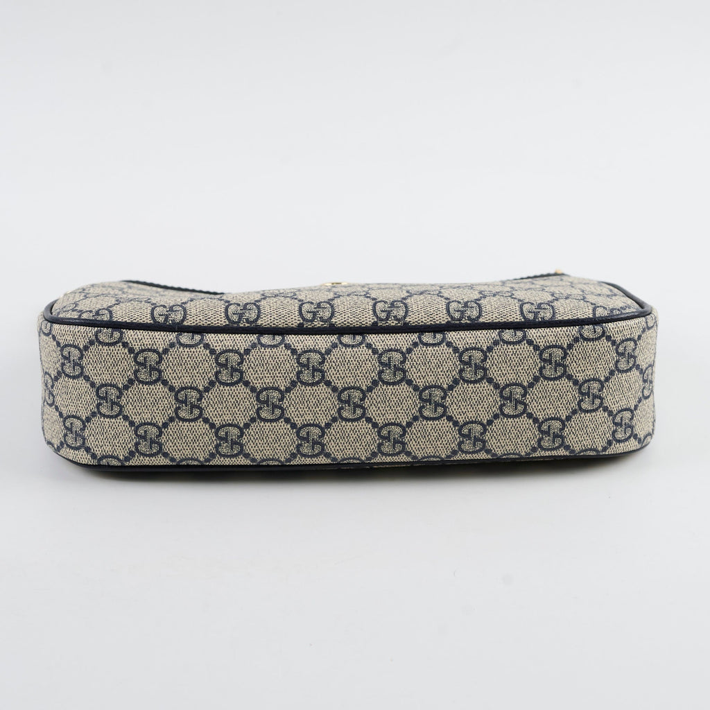 Gucci Ophidia GG Small Shoulder Bag Navy