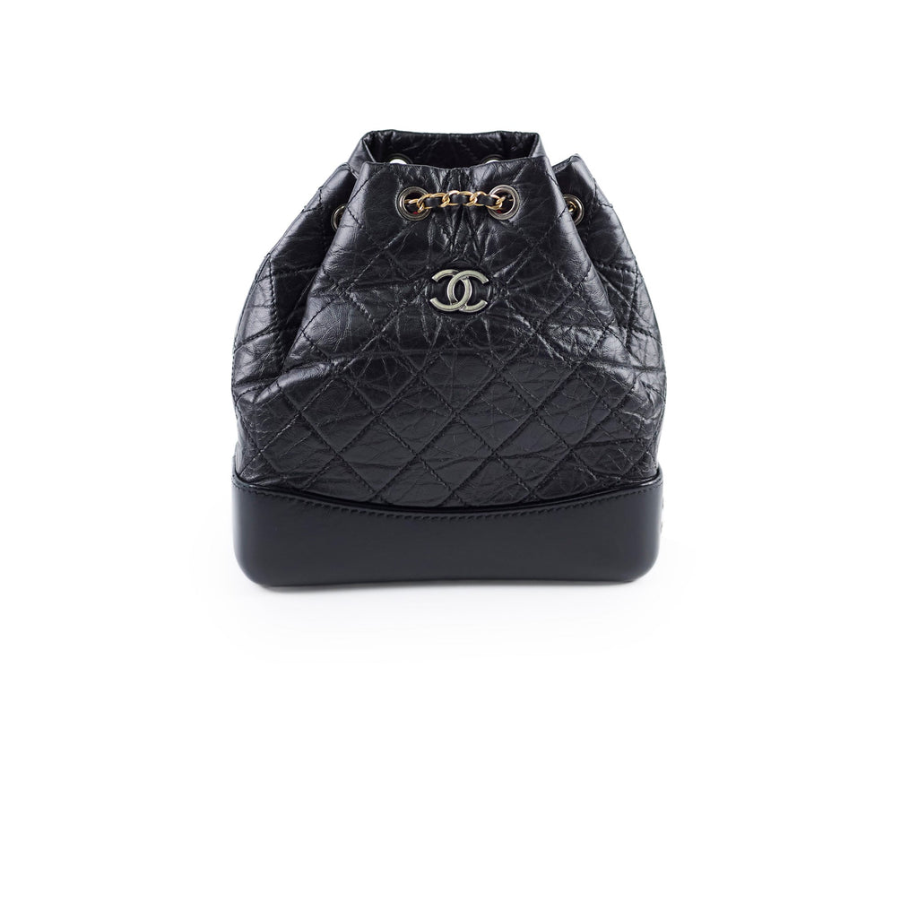 Chanel Gabrielle Backpack Small Black