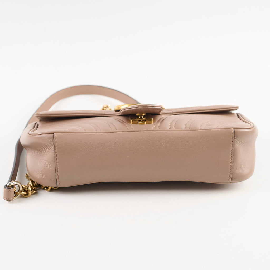 Gucci Small Marmont Bag Dusty Pink