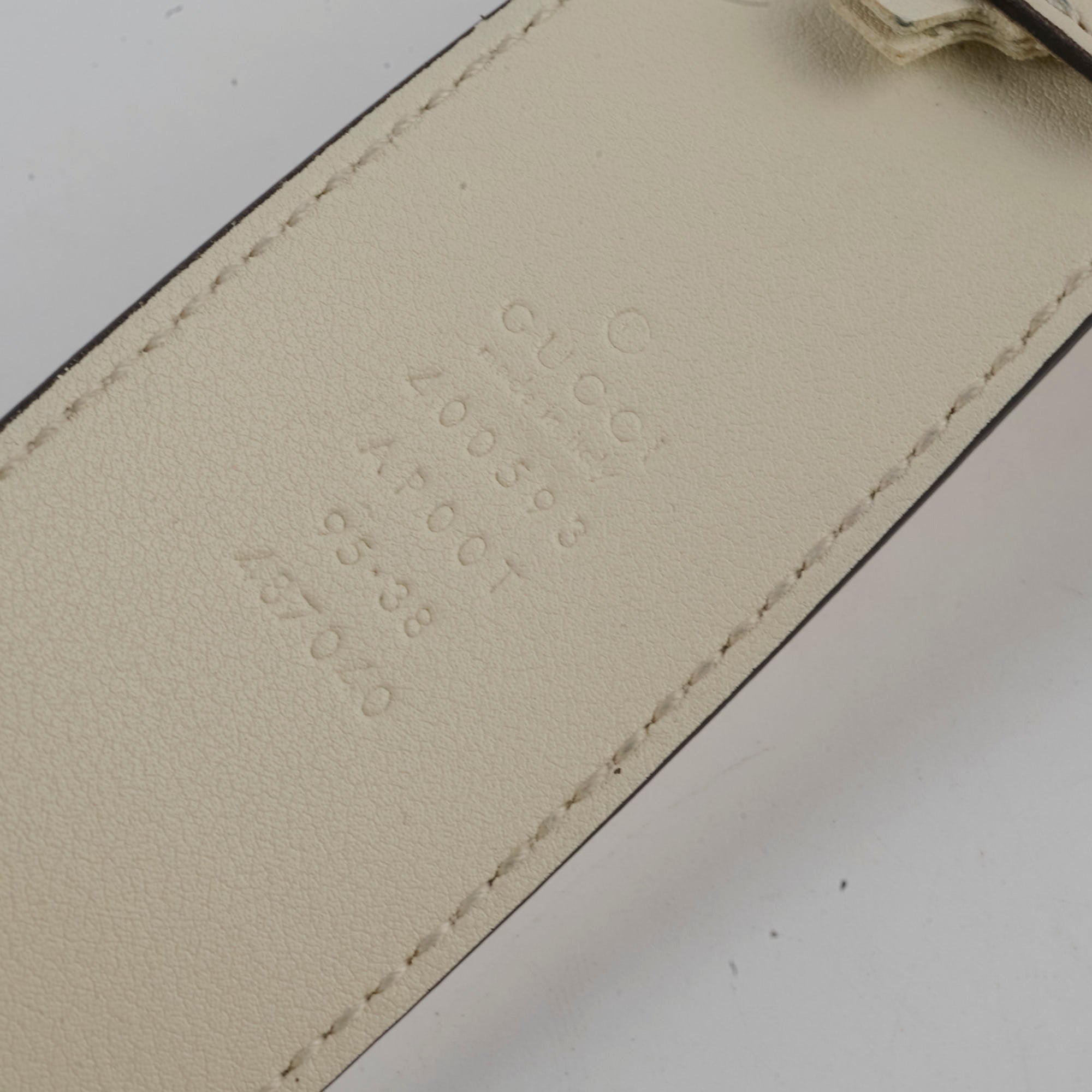 Gucci Marmont Belt Beige Size 95