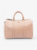 Gucci Boston Bag Rose Beige Guccissima Embossed Leather Medium