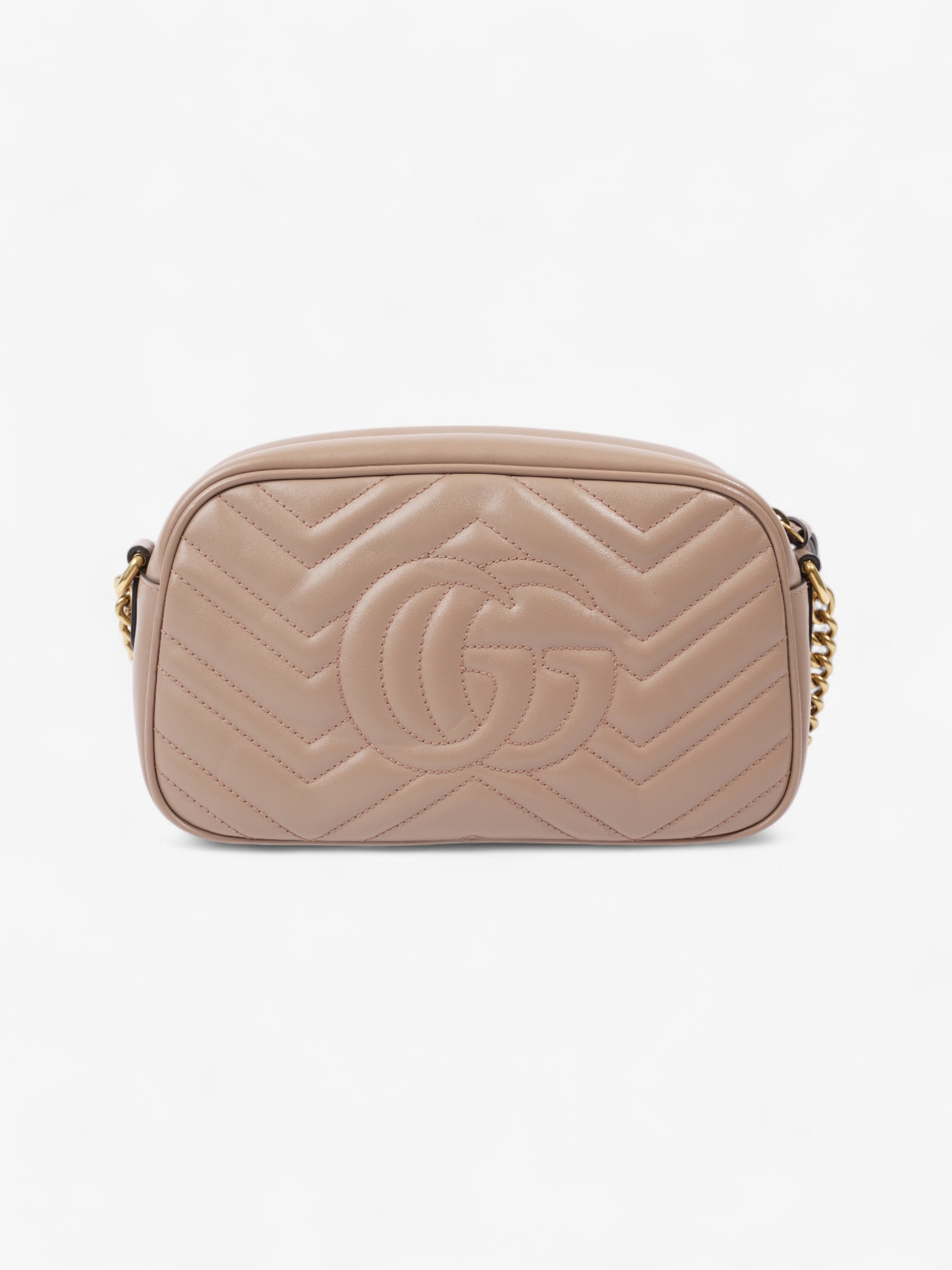 Gucci GG Marmont Dusty Pink Matelasse Leather Small