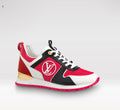 LOUIS VUITTON CALFSKIN LEATHER RUN AWAY SNEAKERS