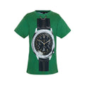 LOUIS VUITTON PRINTED WATCH JERSEY CHAIN T-SHIRT