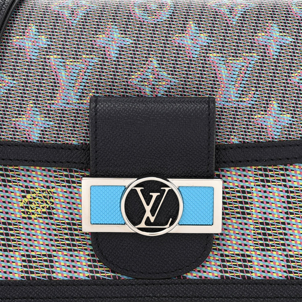 LOUIS VUITTON MONOGRAM LV POP MINI DAUPHINE SHOULDER BAG