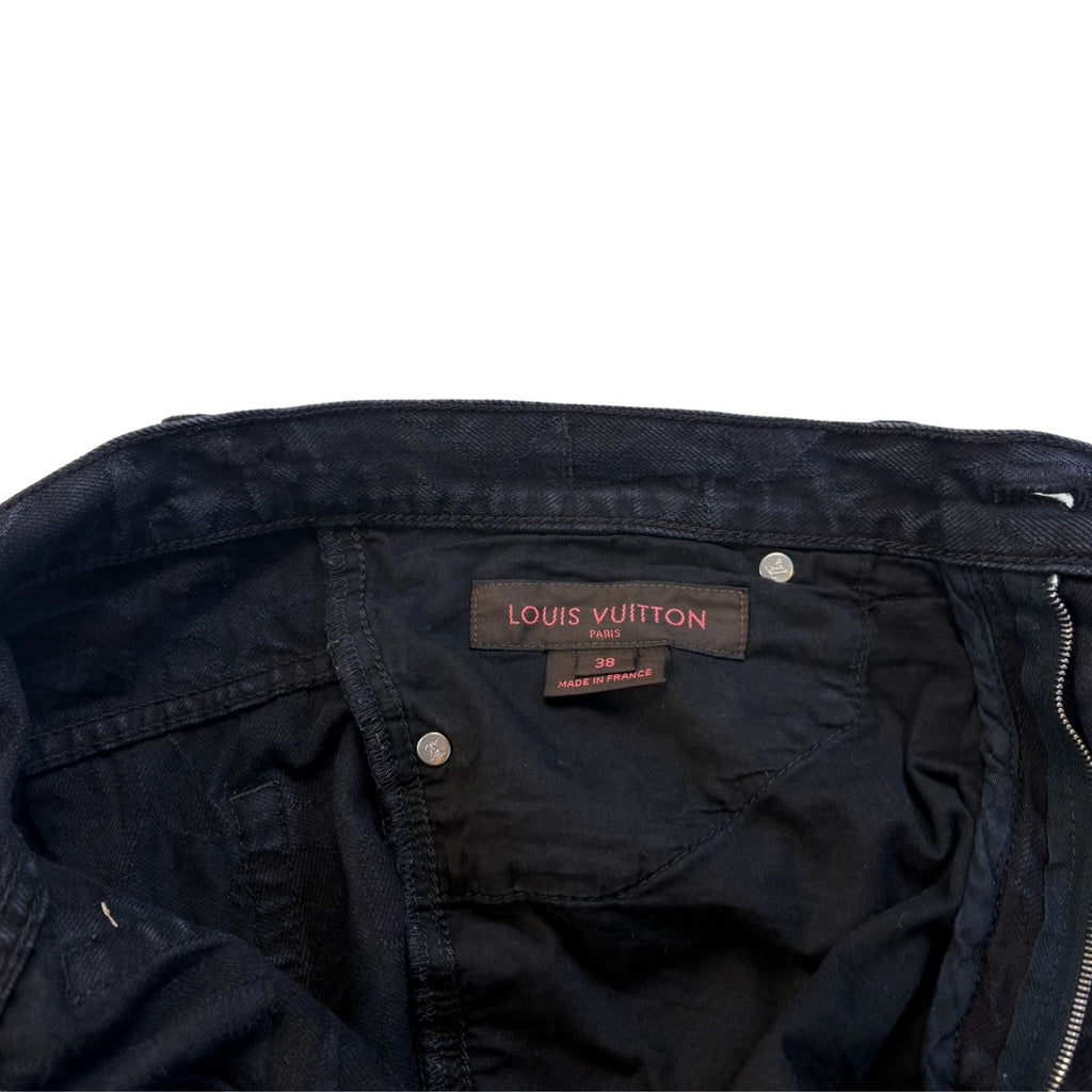 Louis Vuitton x Stephen Sprouse '2008 Graffiti Monogram' Jeans - Women's 38