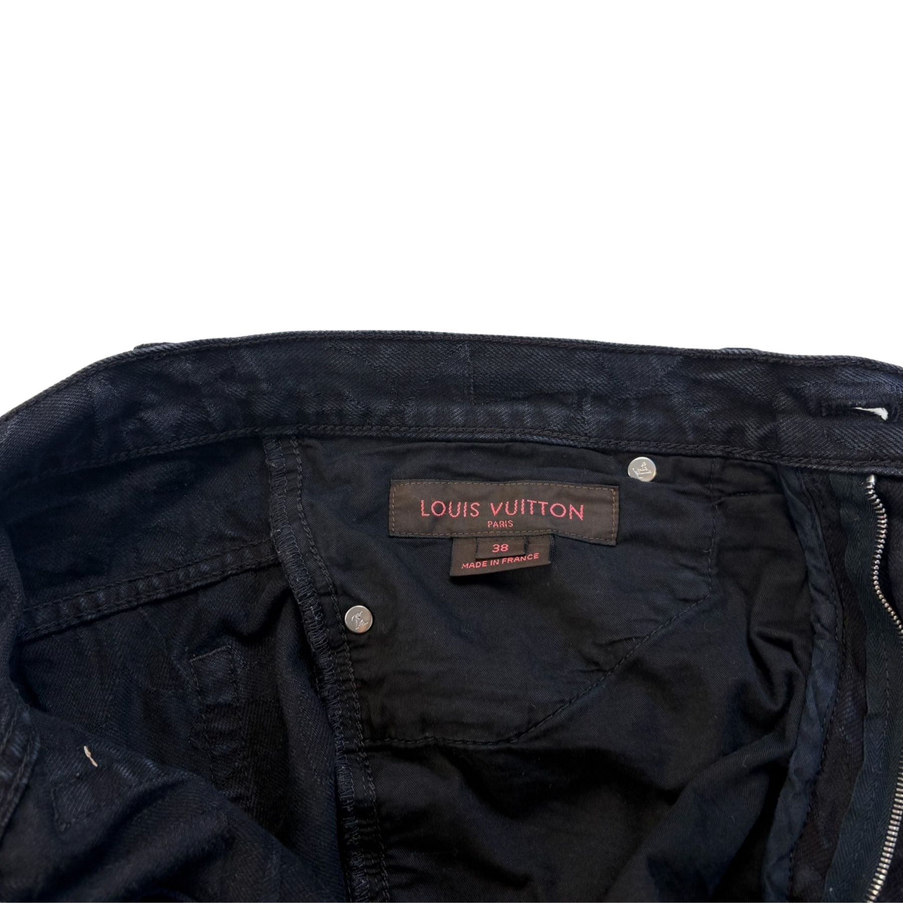 Louis Vuitton x Stephen Sprouse '2008 Graffiti Monogram' Jeans - Women's 38