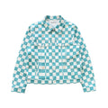 Louis Vuitton 'Damier Denim Trucker' Jacket - Men's 52