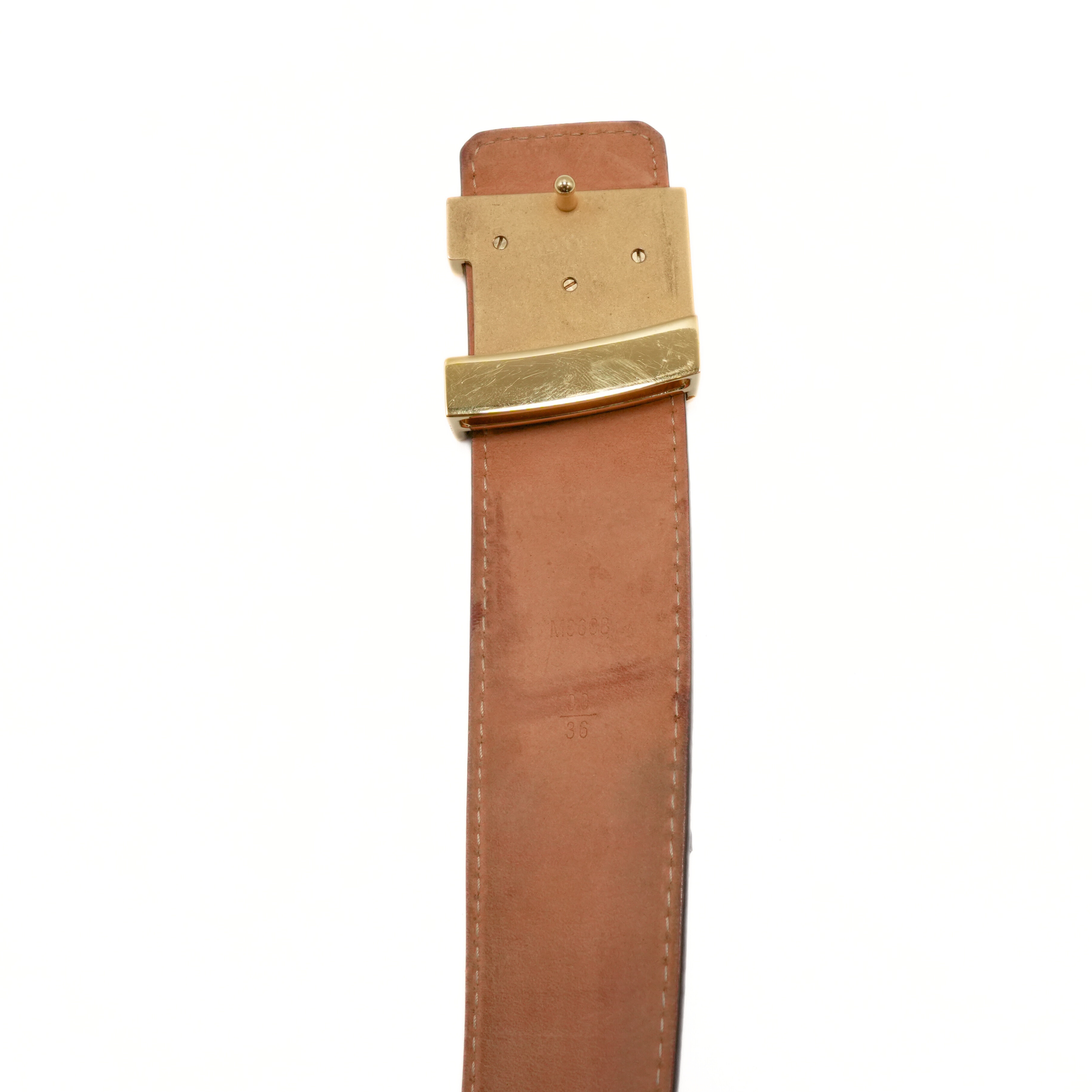 Louis Vuitton Monogram Belt - 90/36