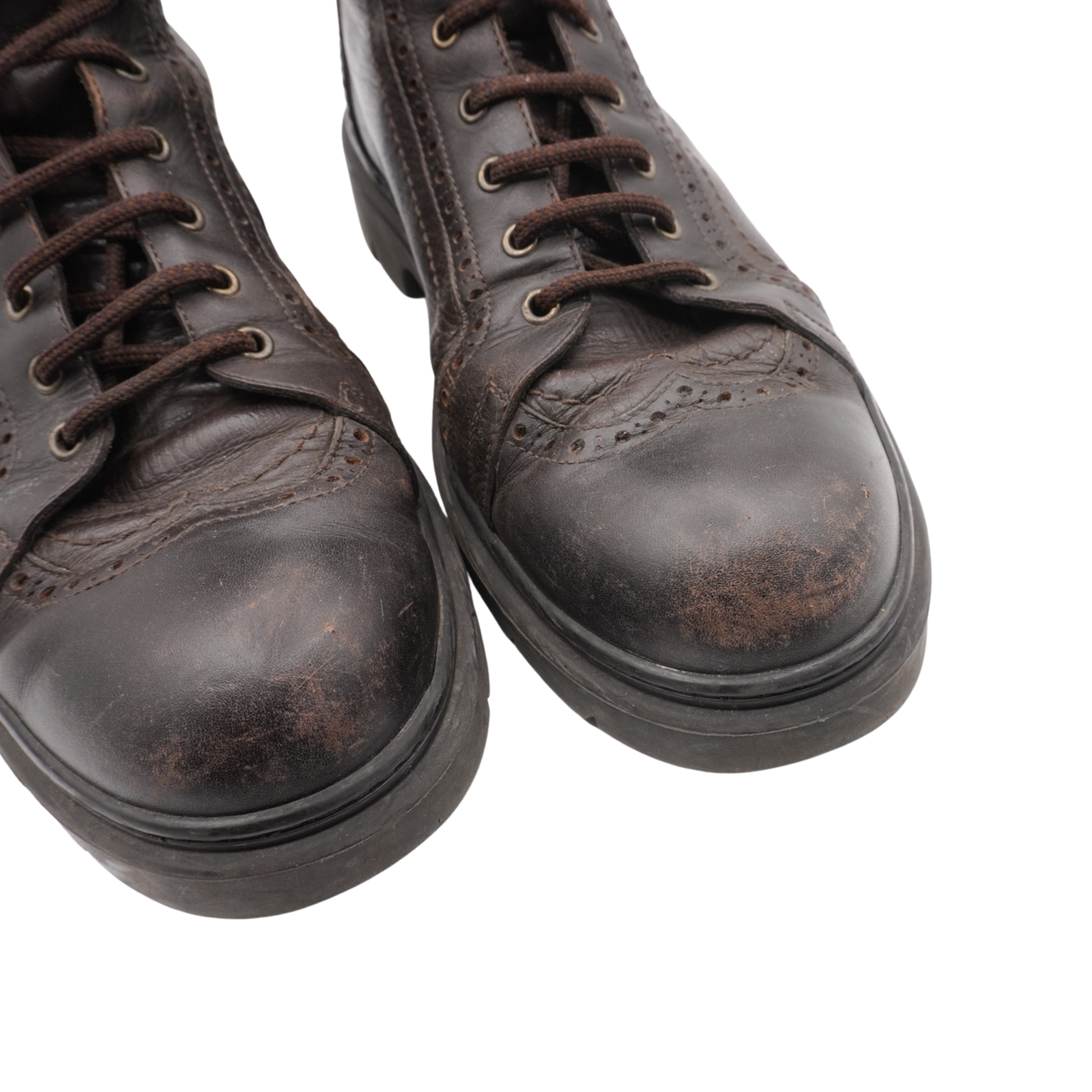 Louis Vuitton Baroque Lace-Up Boots - Men's 8.5