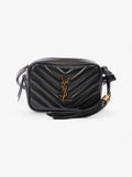 Saint Laurent Lou Belt Bag Black Calfskin Leather