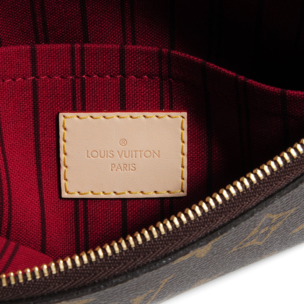 LOUIS VUITTON MONOGRAM NEVERFULL MM GM POCHETTE