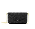 LOUIS VUITTON FELICIE MONOGRAM EMPREINTE LEATHER POCHETTE
