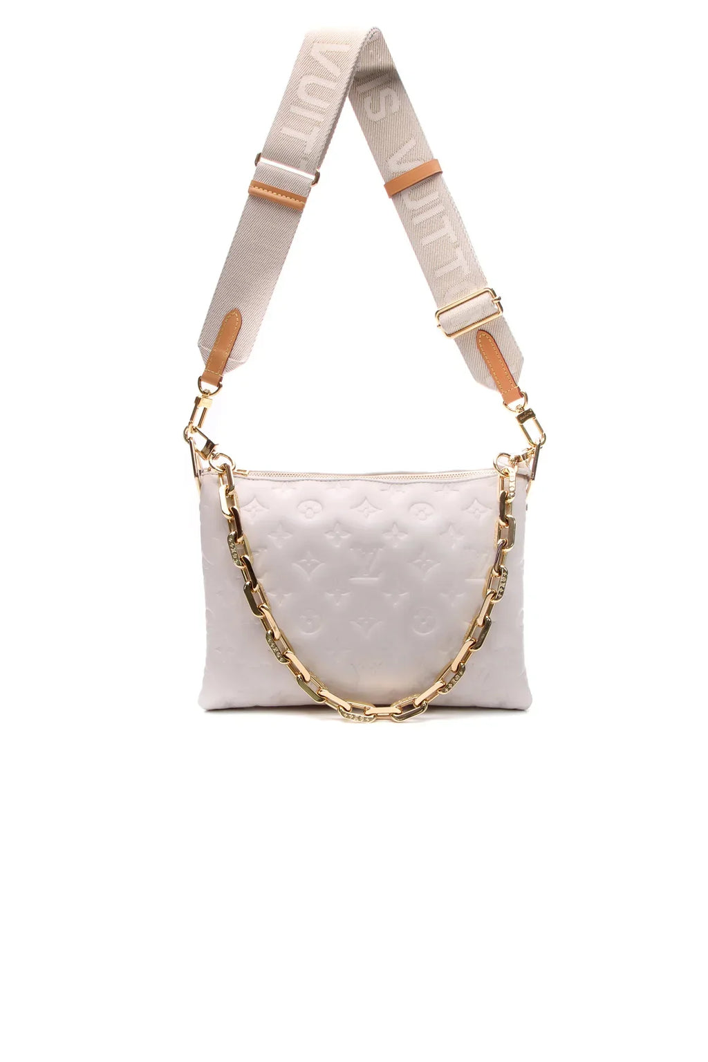 LOUIS VUITTON MONOGRAM PUFFY LAMBSKIN COUSSIN PM BAG