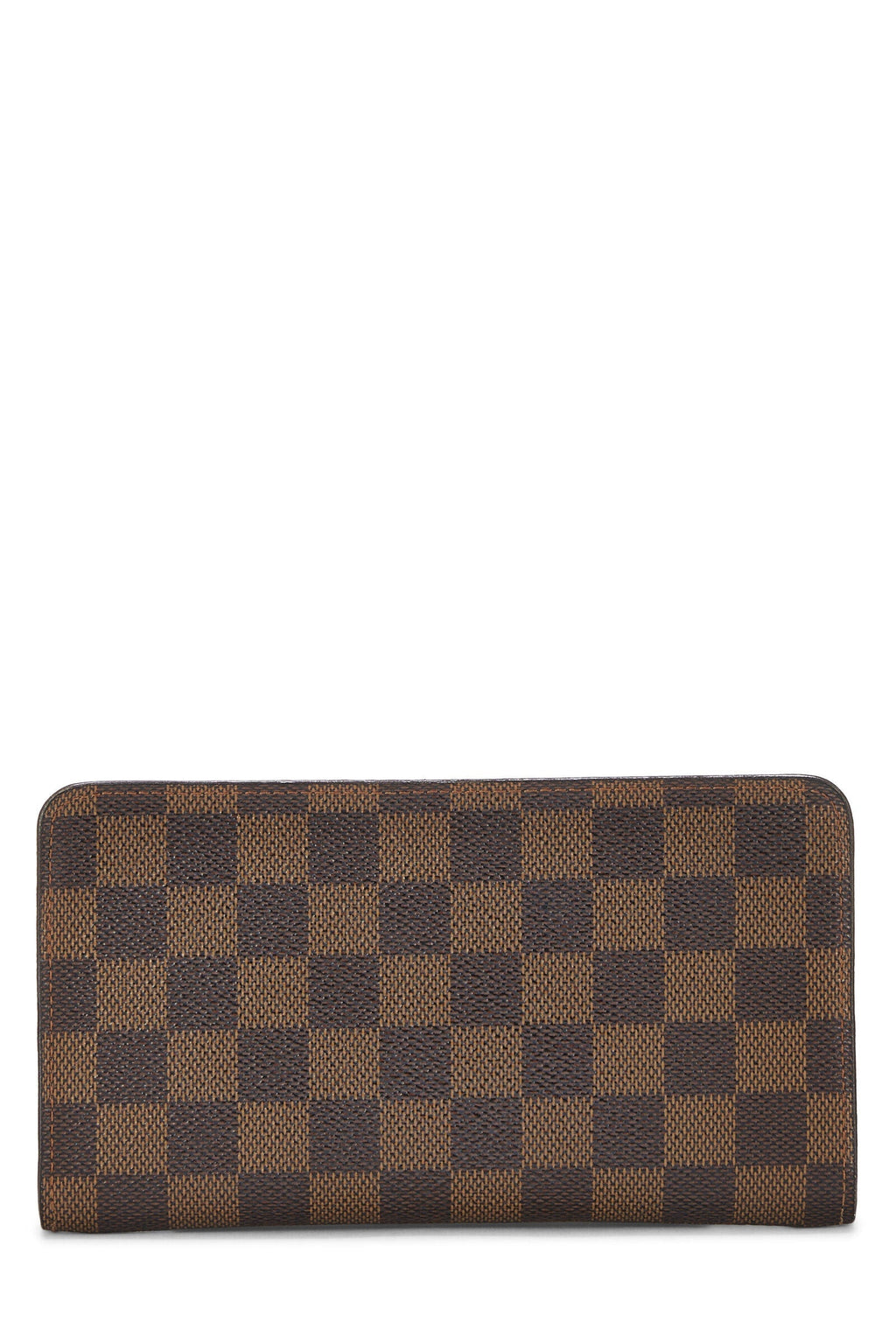LOUIS VUITTON DAMIER EBENE PORTE MONNAIE ZIPPY WALLET
