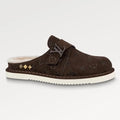 LOUIS VUITTON EASY FUR LINING MONOGRAM MULES