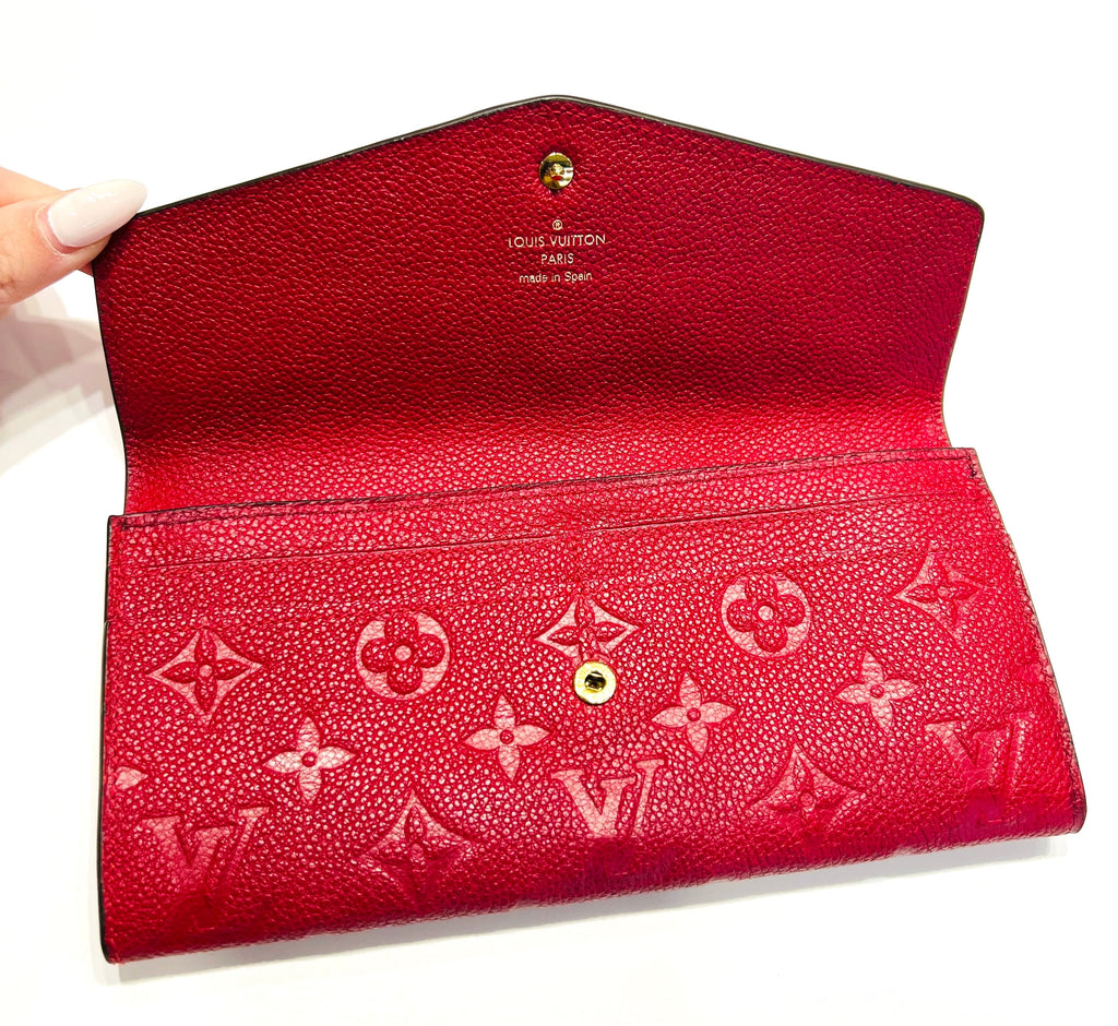 LOUIS VUITTON MONOGRAM EMPREINTE CURIEUSE WALLET