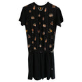 LOUIS VUITTON OBJECTS PRINT MINI DRESS