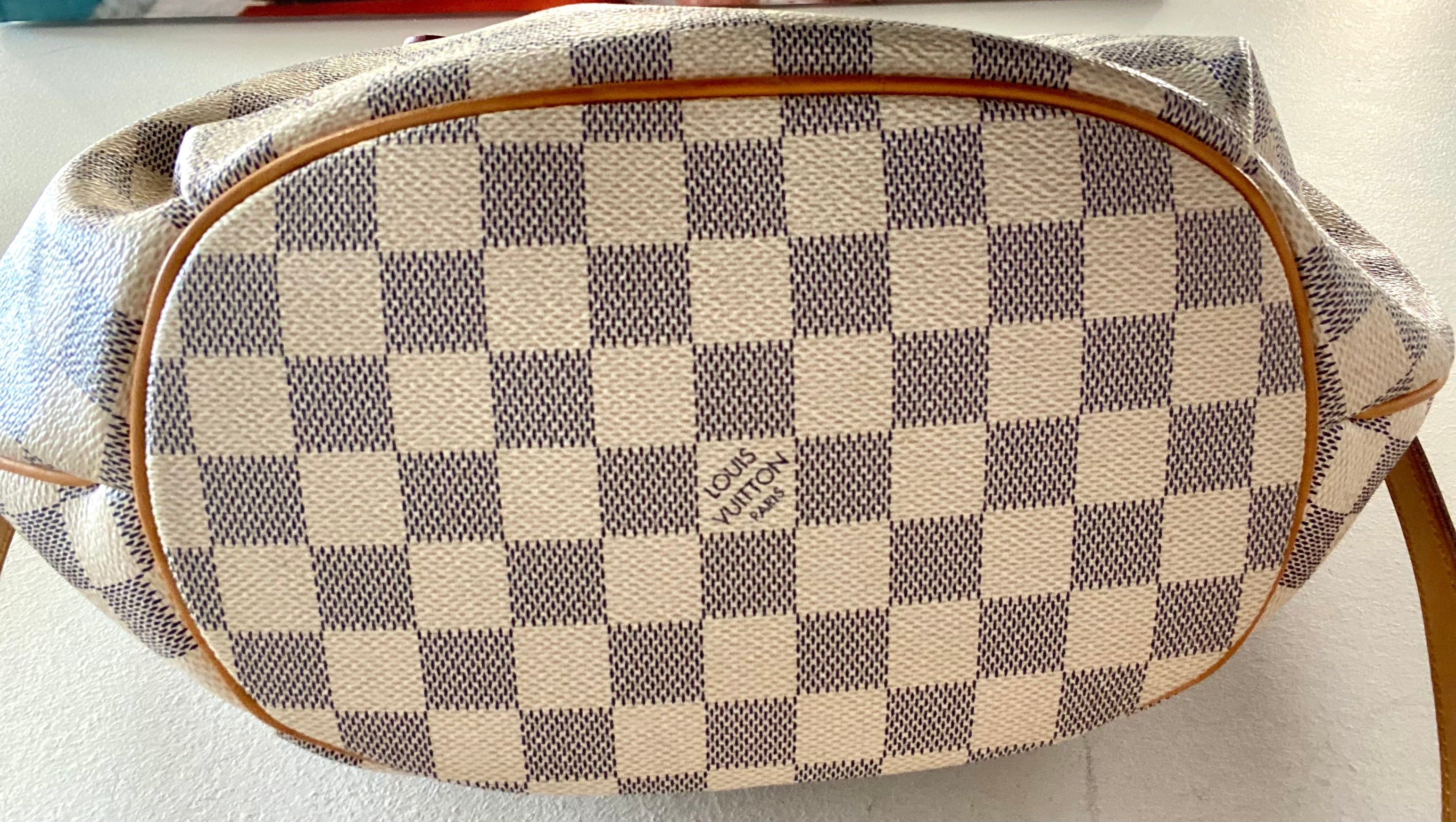 LOUIS VUITTON DAMIER AZUR RIVIERA PM SHOULDER BAG