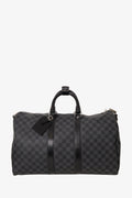 Louis Vuitton 2012 Graphite Damier Keepall 45 with Strap