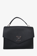 Louis Vuitton 2019 Black Taurillon Mylockme Top Handle Bag