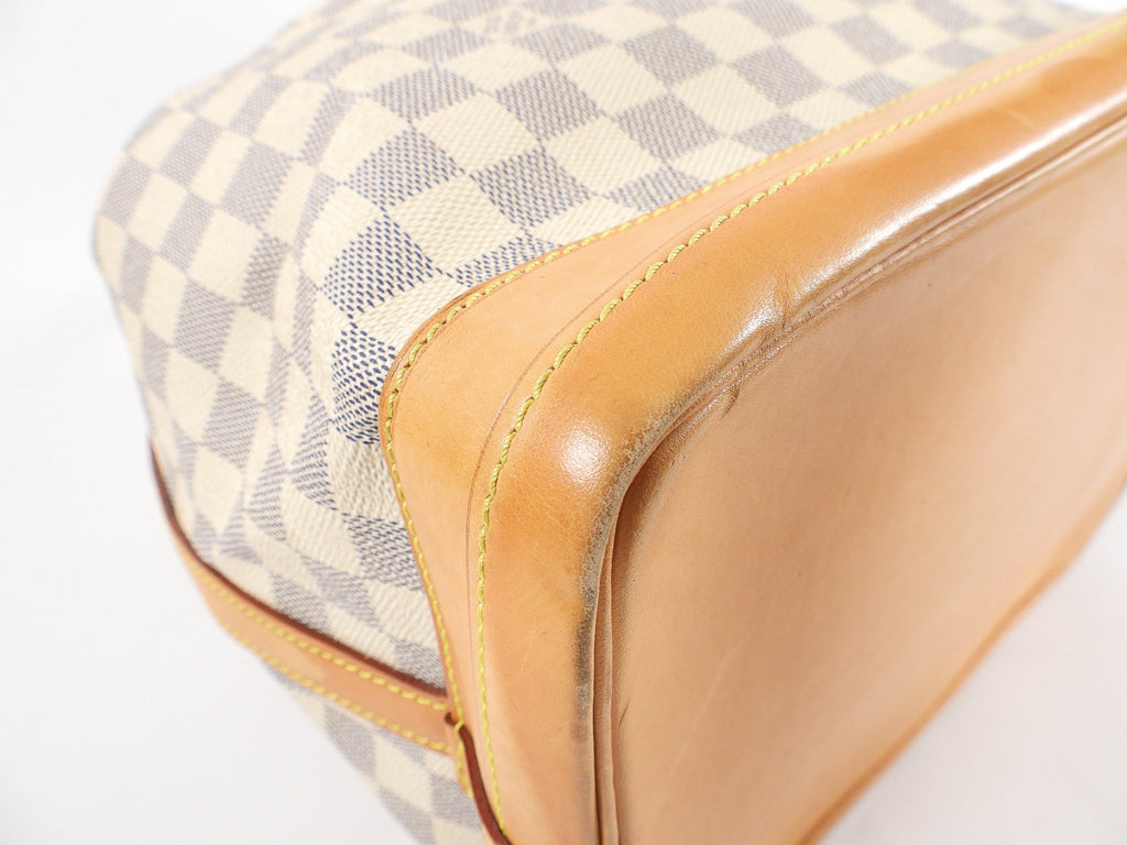 Louis Vuitton Damier Azur Noe Grande GM Drawstring Bag