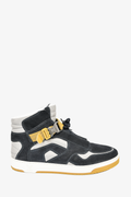 Louis Vuitton Black Tri-Colour Suede High Top Sneakers Size 8 Mens